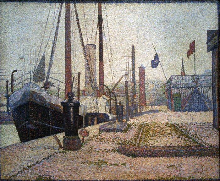 Georges Seurat La Maria, Honfleur